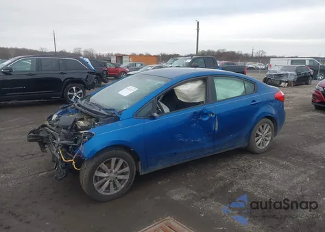 2014 Kia Forte Lx z USA, uszkodzony, nr VIN KNAFX4A6XE5190106